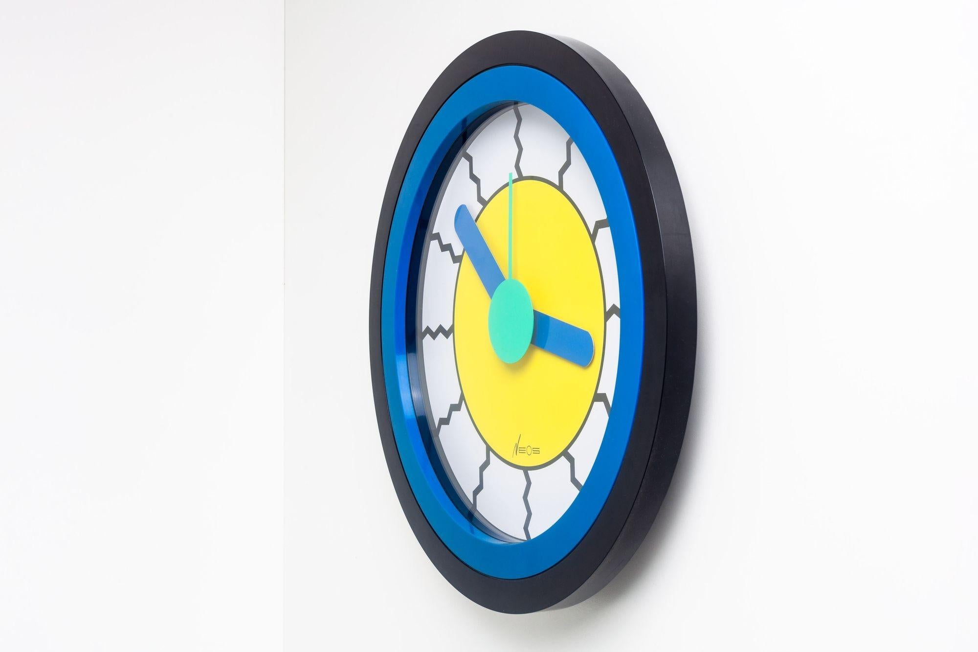 Italian Neos Lorenz du Pasquier & Sowden Postmodern Clock For Sale