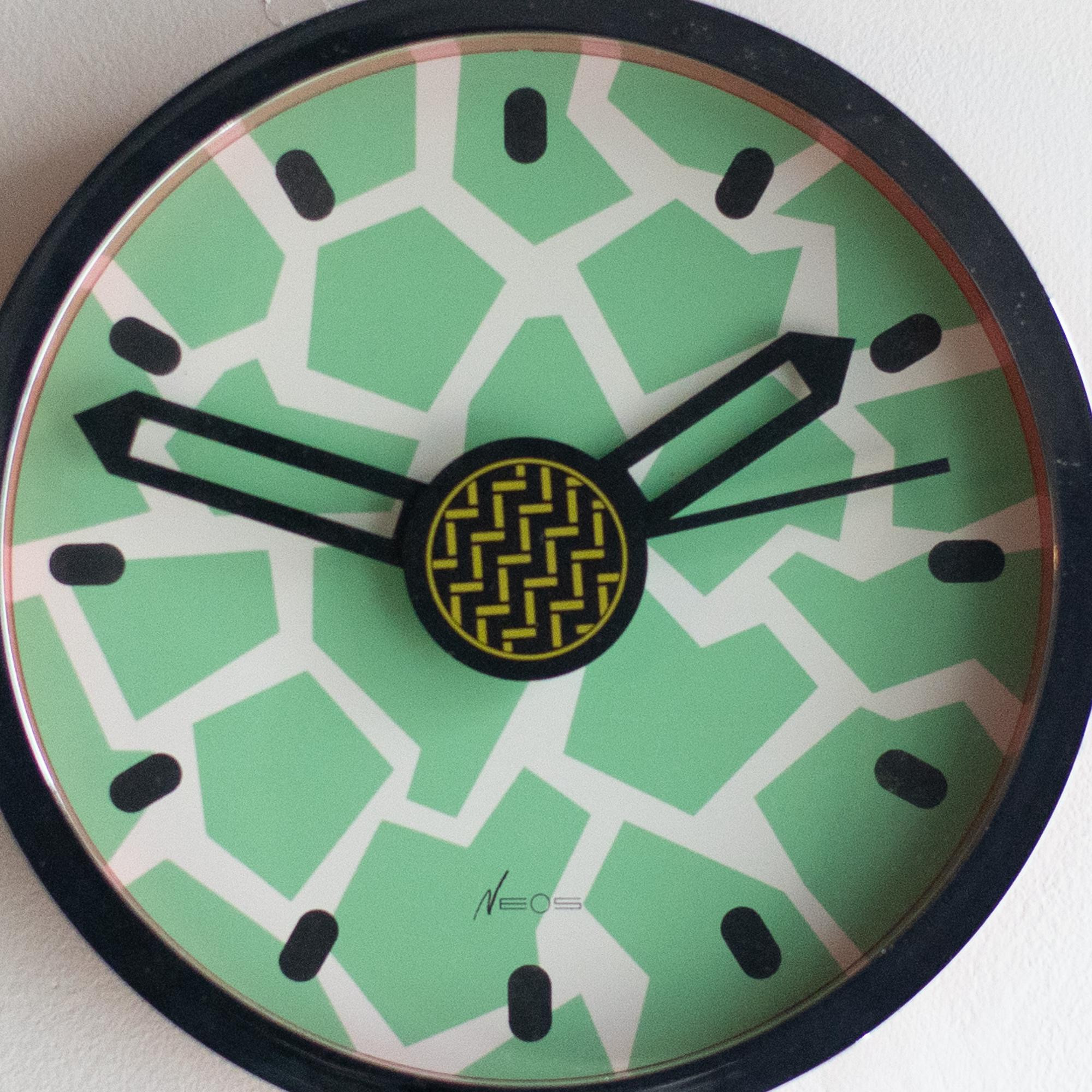 Neos Wall Clock 5 George Sowden Nathalie du Pasquier  Postmodern In Good Condition For Sale In Shibuya-ku, Tokyo