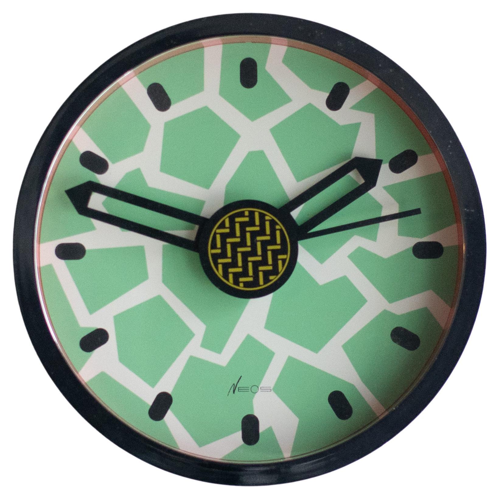 Neos Wall Clock 5 George Sowden Nathalie du Pasquier  Postmodern