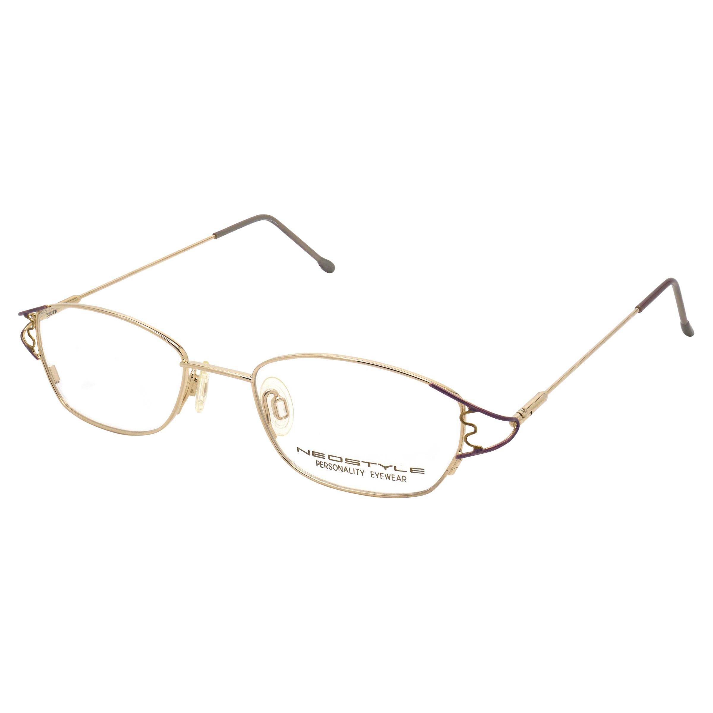 Cadre de lunettes vintage Art Déco de style néo-moderne, fabriqué en Allemagne en vente