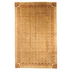 Tapis de sol Bijar du Népal Circa 1940 - Laine Brown Ivory 72572