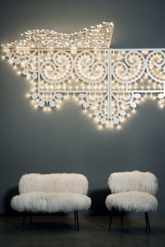 Nepal Side Chair in White by Paola Navone