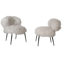 Nepal Side Chair in White by Paola Navone