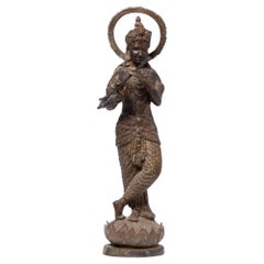 Nepalese Bronze Sculpture of Krishna 18th Century