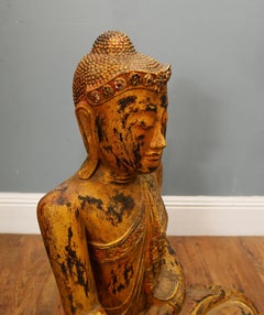 Statue Népalaise Népalaise Statue Bouddhisme Méditation Pose Sculpture Népal