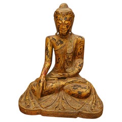 Statue Népalaise Népalaise Statue Bouddhisme Méditation Pose Sculpture Népal