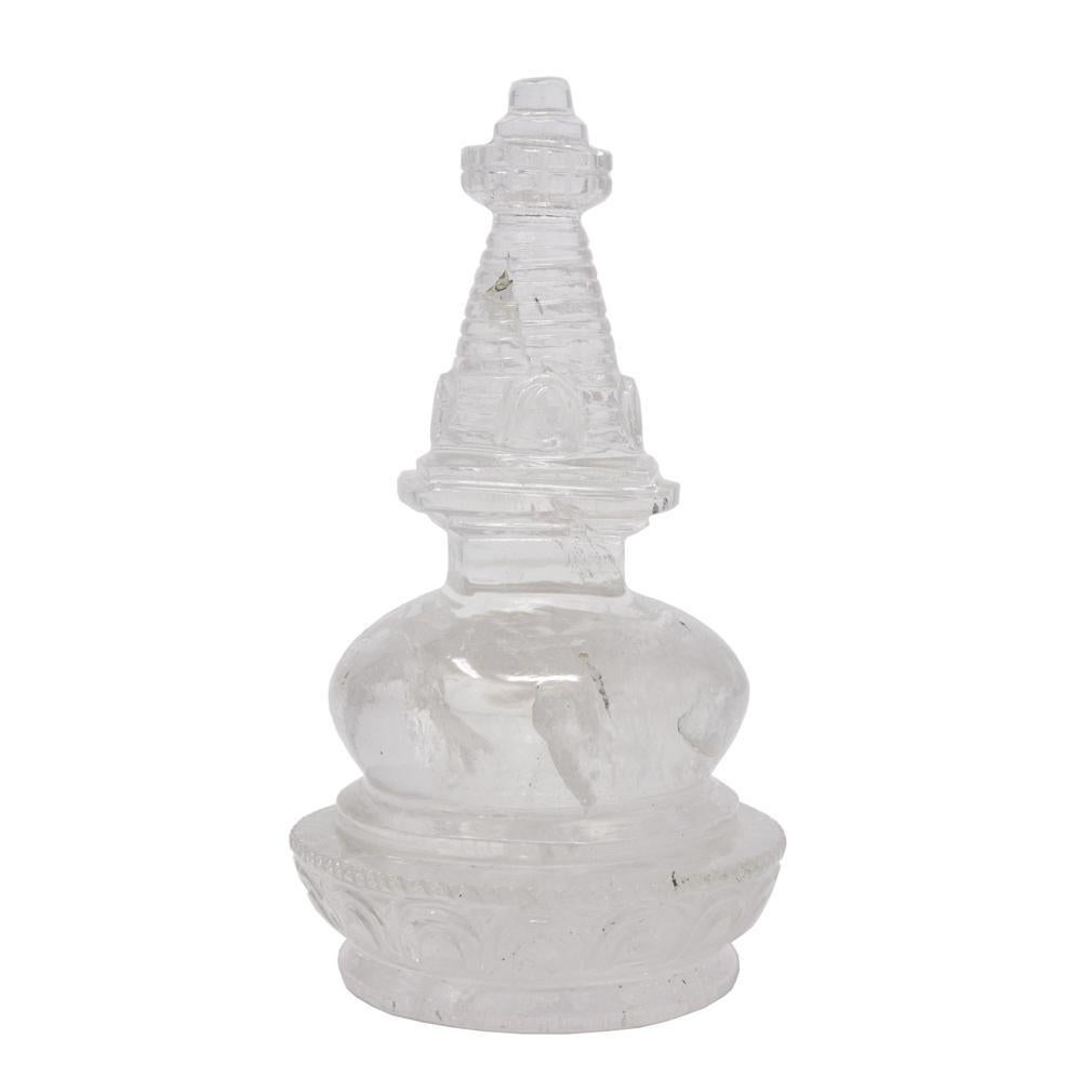 Altro Stupa di cristallo di rocca nepalese in vendita