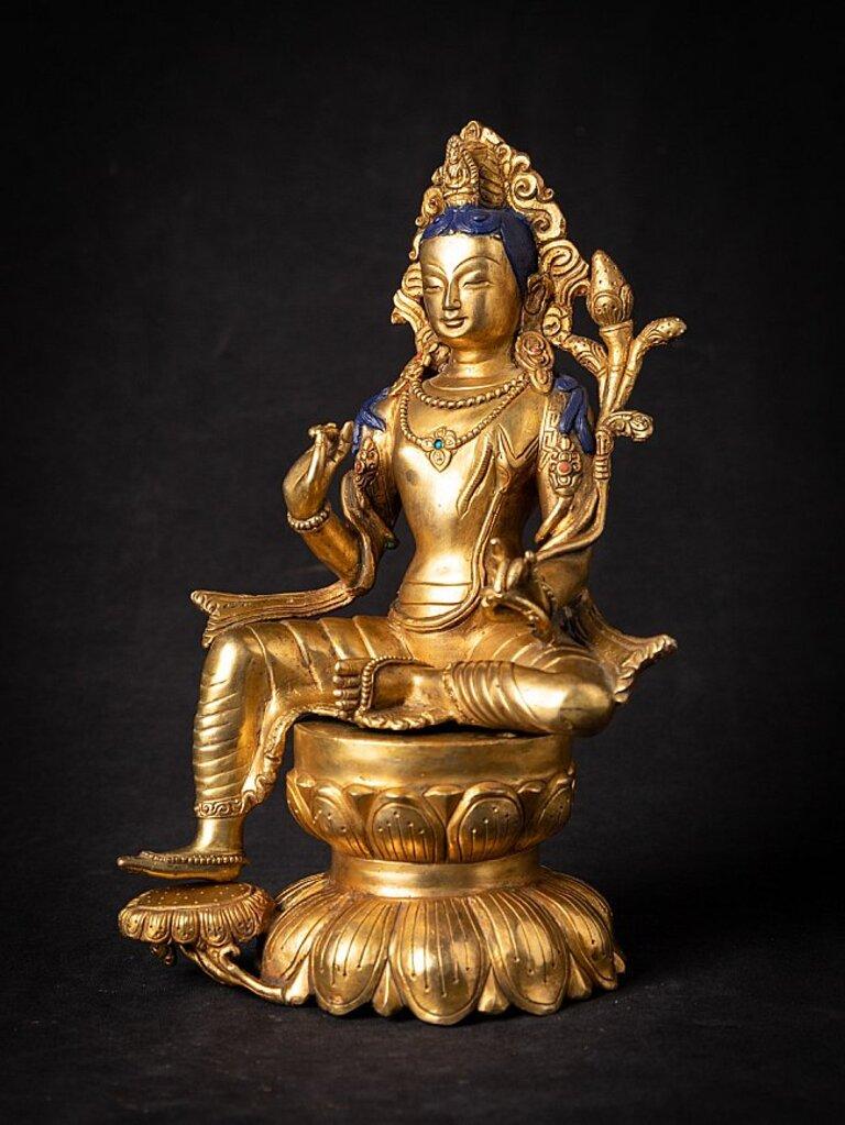 Nepali bronze Bodhisattva statue
Material : bronze
27 cm high
17,5 cm wide and 12,2 cm deep
Early 21st century
Weight: 2,27 kgs
Originating from Nepal
Nr: 3700-16
 