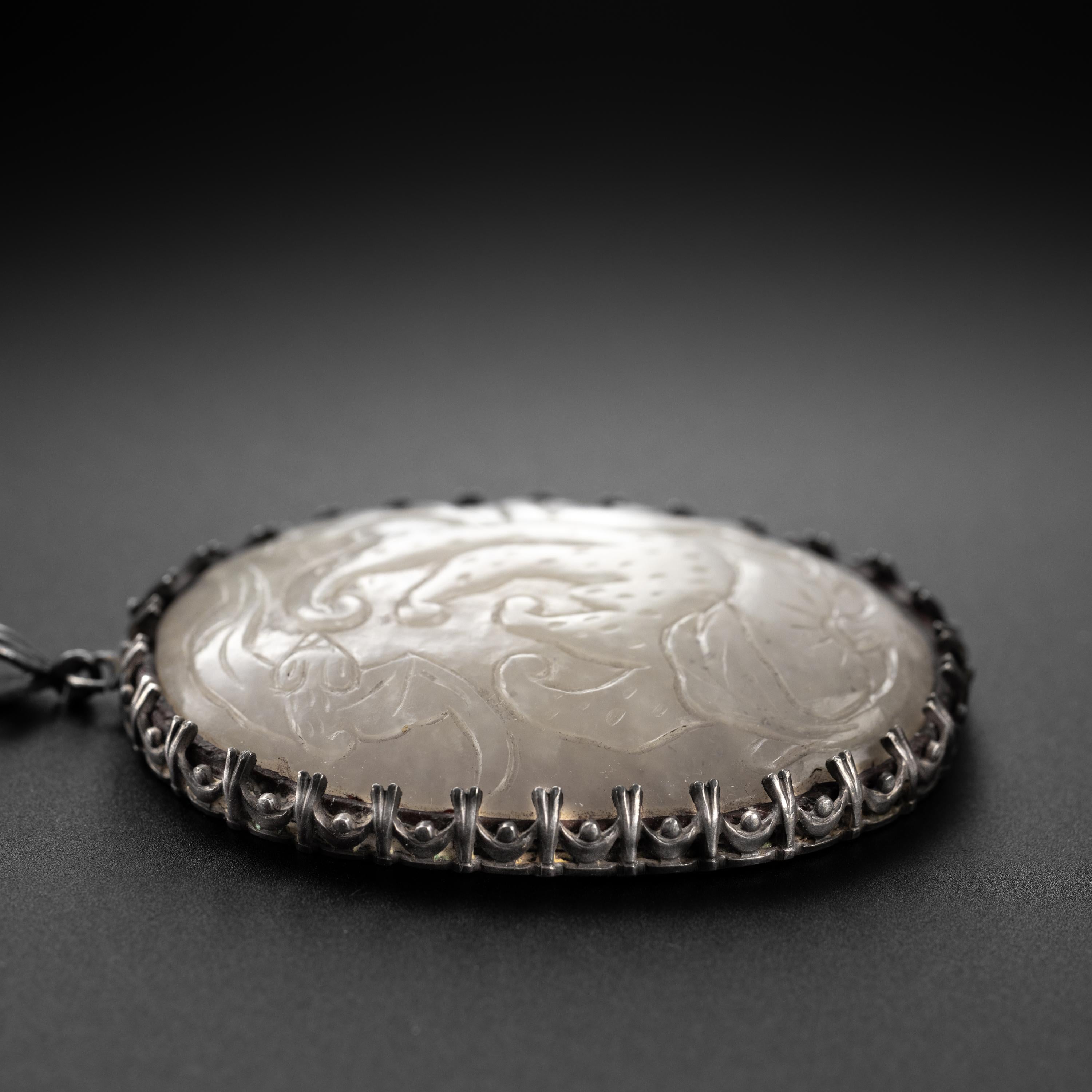 mutton fat jade pendant