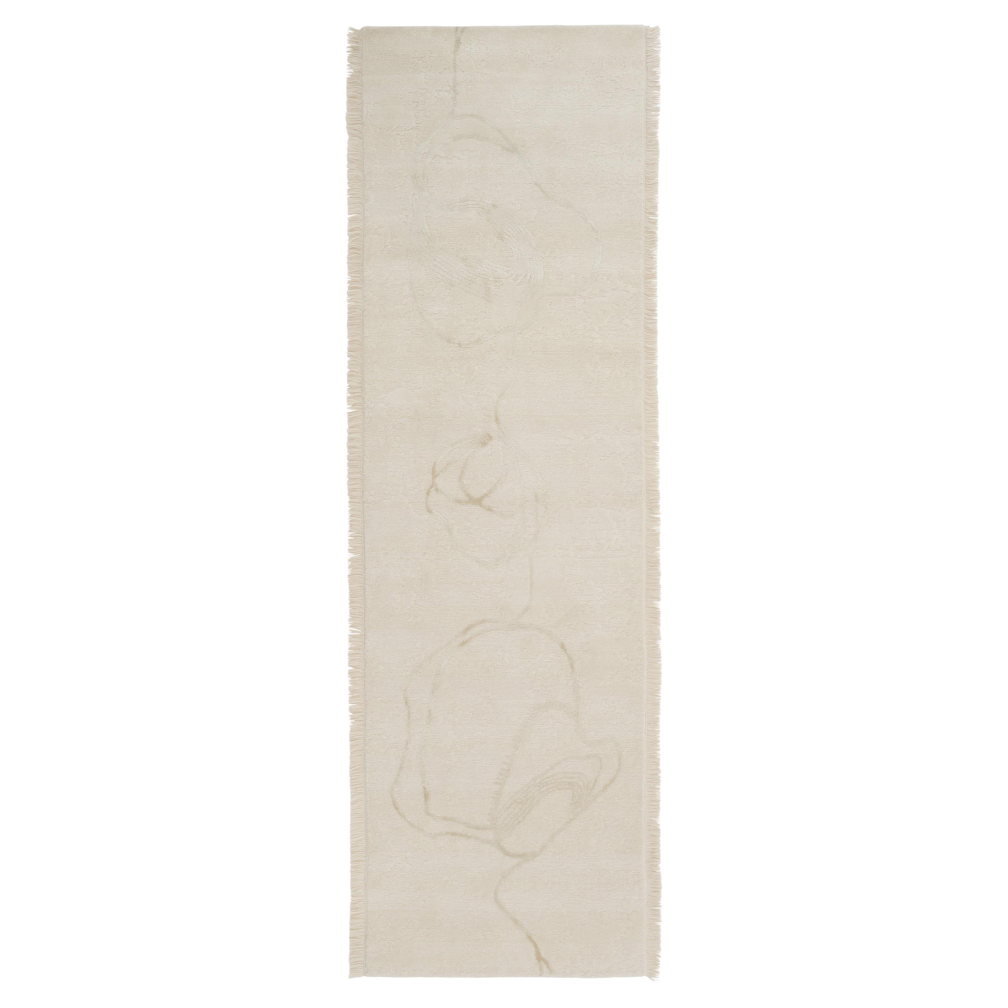 'Neptune Flow' Handmade Rug by Linie Design, Watertopia, 280 cm, Wool & Silk