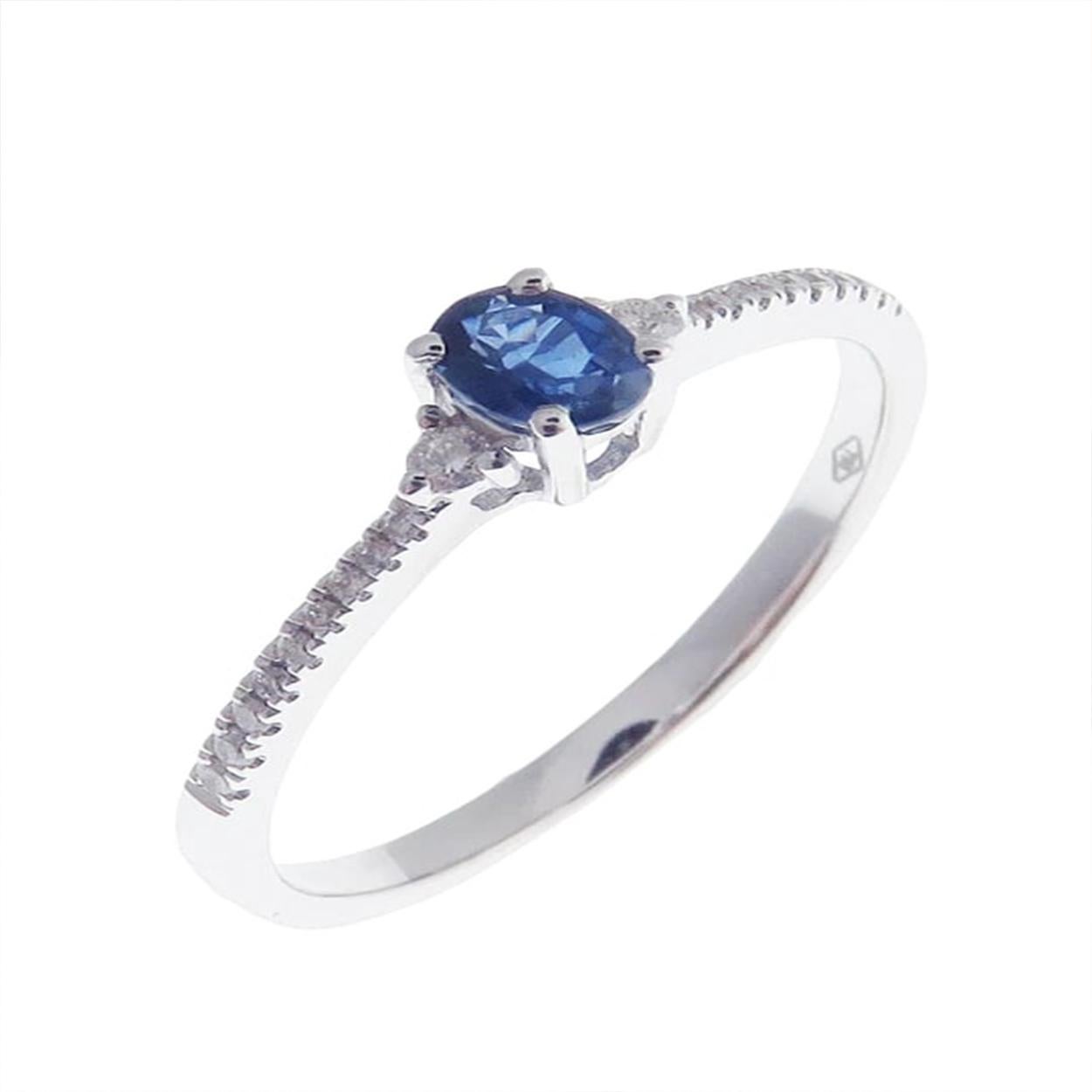 For Sale:  Neptune Oval Round Diamond Ring 3