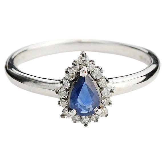 For Sale:  Neptune Tear Drop Round Ring