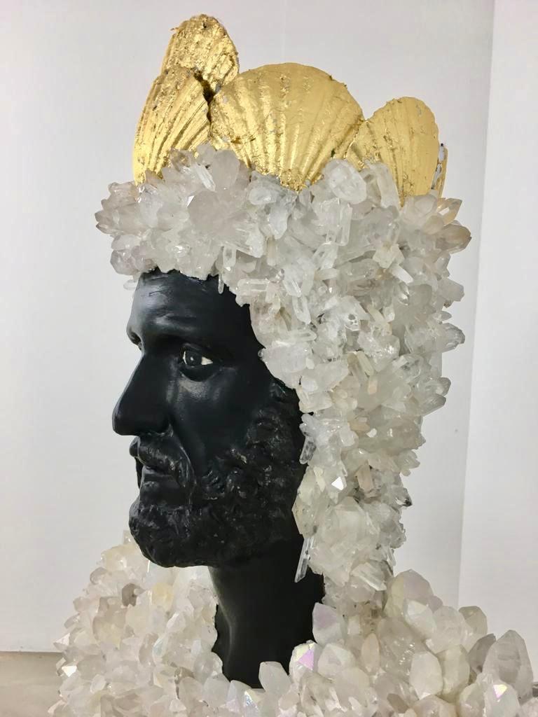 Neptune's Bust In Good Condition In Lasne, BE