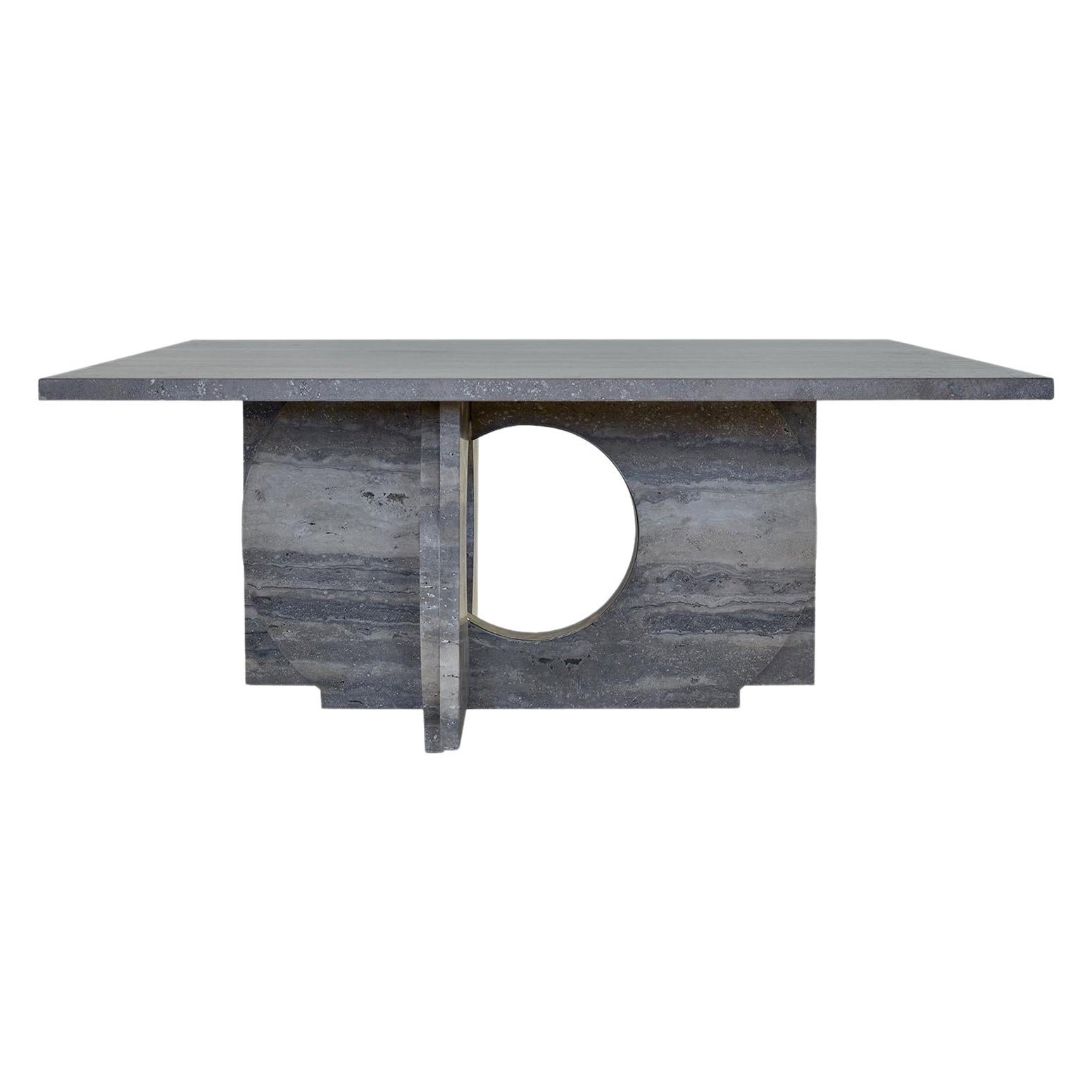 Tavolino da caffè in marmo Neptuno di Atra Design