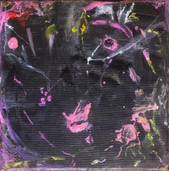 cara b de la luna óleo sobre lienzo pintura expresionismo abstracto