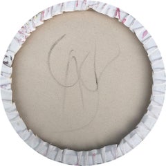 Halloween oil on canvas painting abstract expressionist