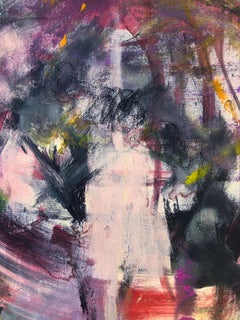 Peinture à l'huile sur toile « jesus christ superstar » (surnom de superstar) expressionnisme abstrait