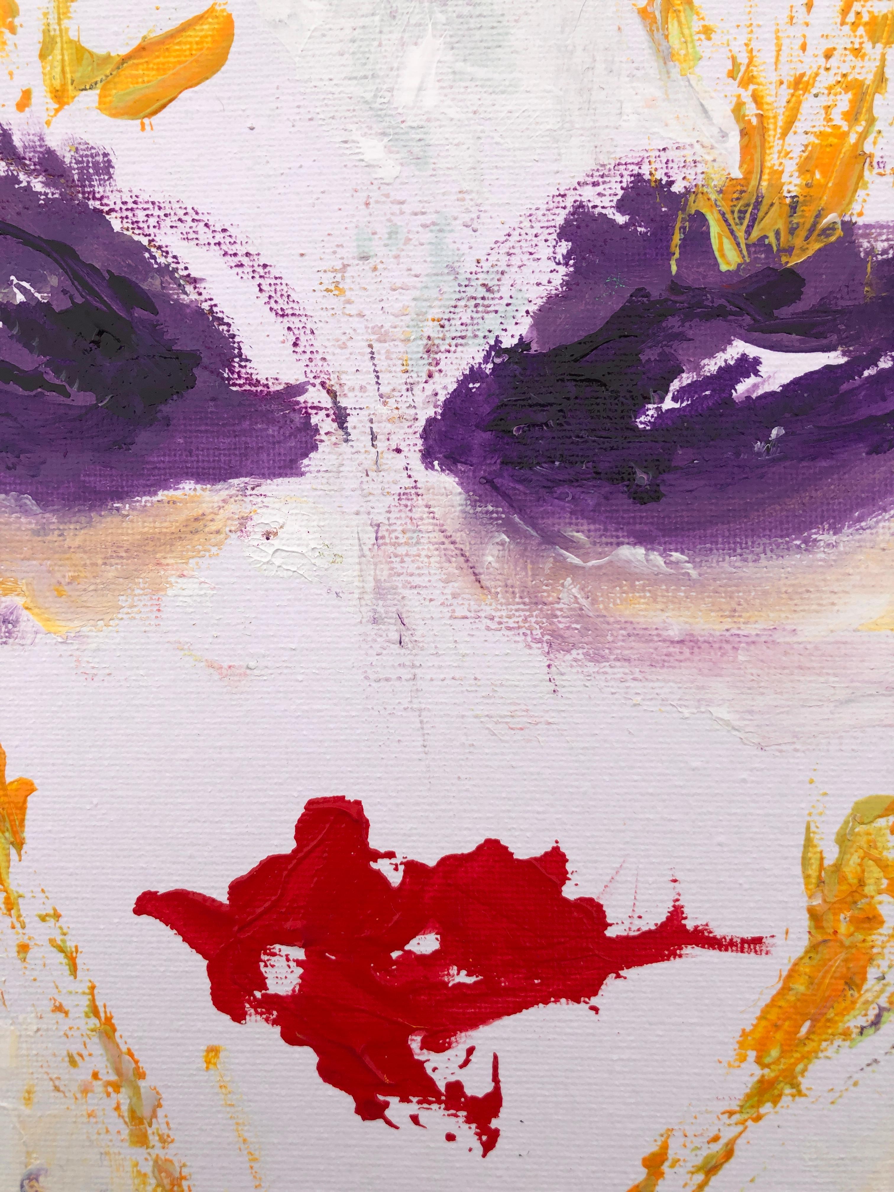 Woman face oil on canvas painting abstract expressionism - Painting Espressionismo astratto di Nerea Caos