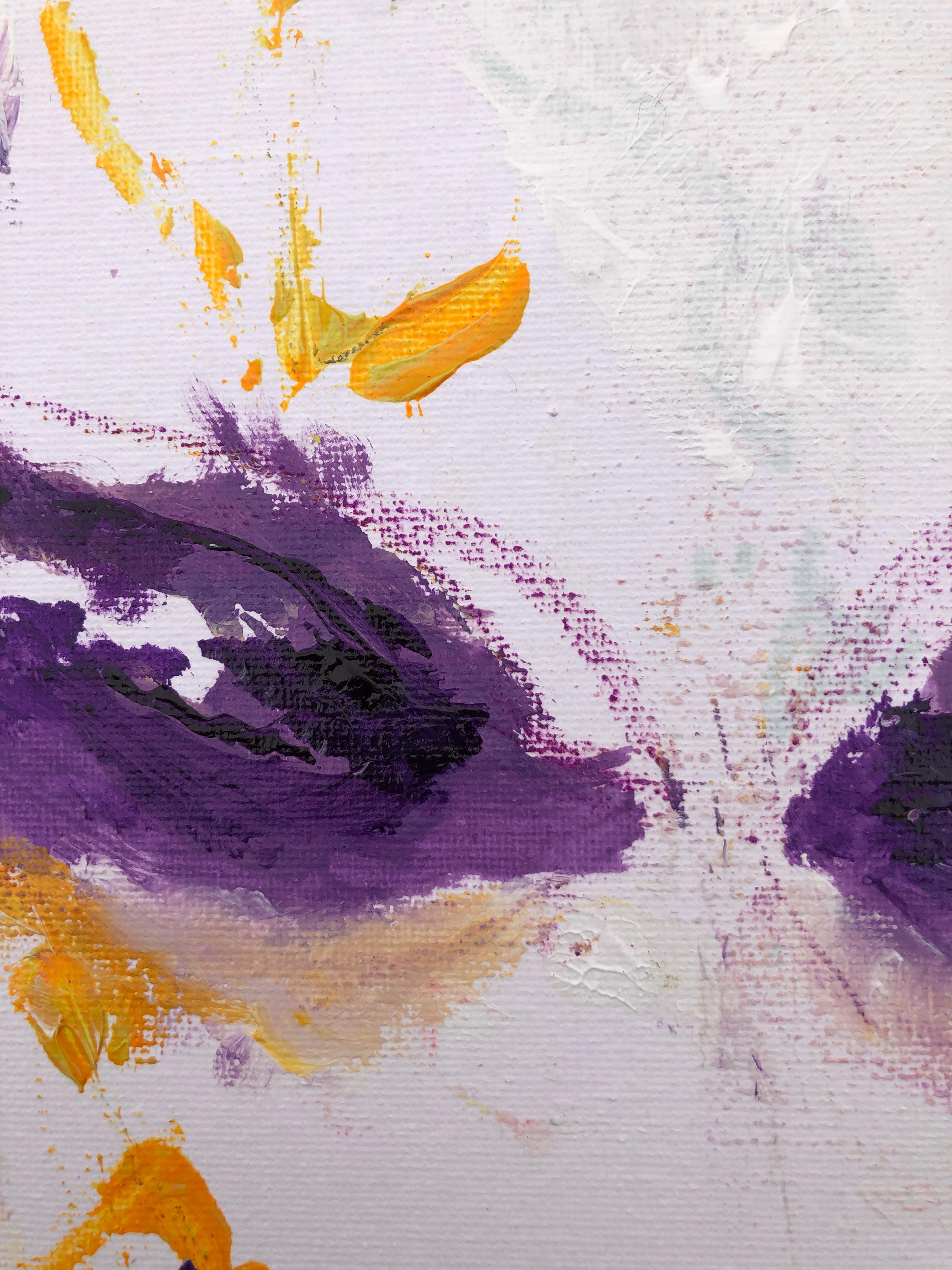Woman face oil on canvas painting abstract expressionism - Portrait Painting Grigio di Nerea Caos