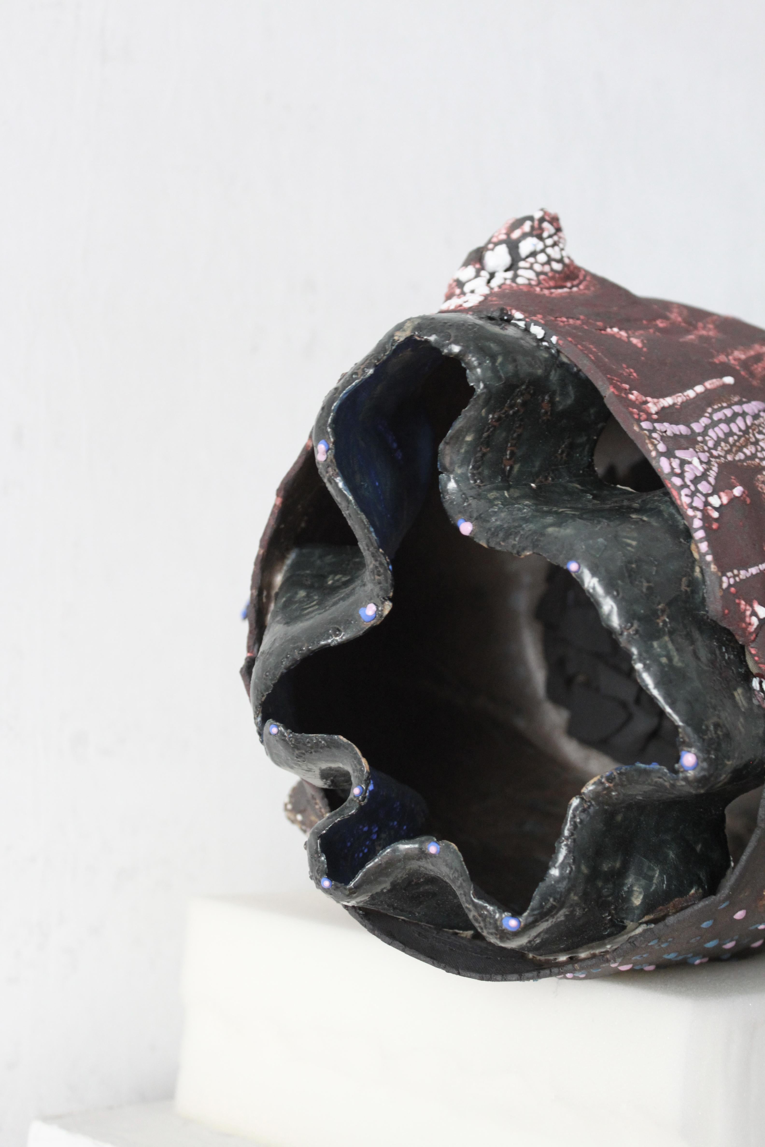 Contemporary Neres Vase by Lava Studio Ceramics For Sale