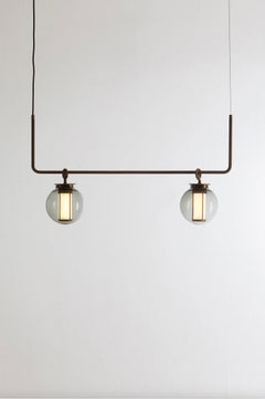 Neri and Hu Bai T Chandelier II Suspension Lamp For Parachilna