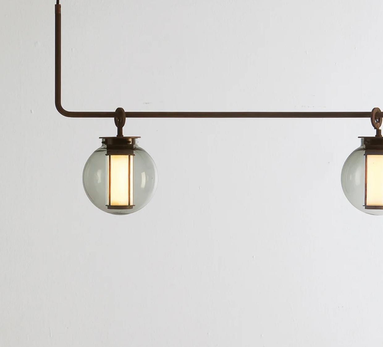Neri and Hu Bai T Chandelier II Suspension Lamp For Parachilna In New Condition For Sale In Barcelona, Barcelona
