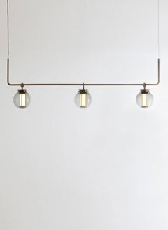 Neri and Hu Bai T Chandelier III Suspension Lamp For Parachilna