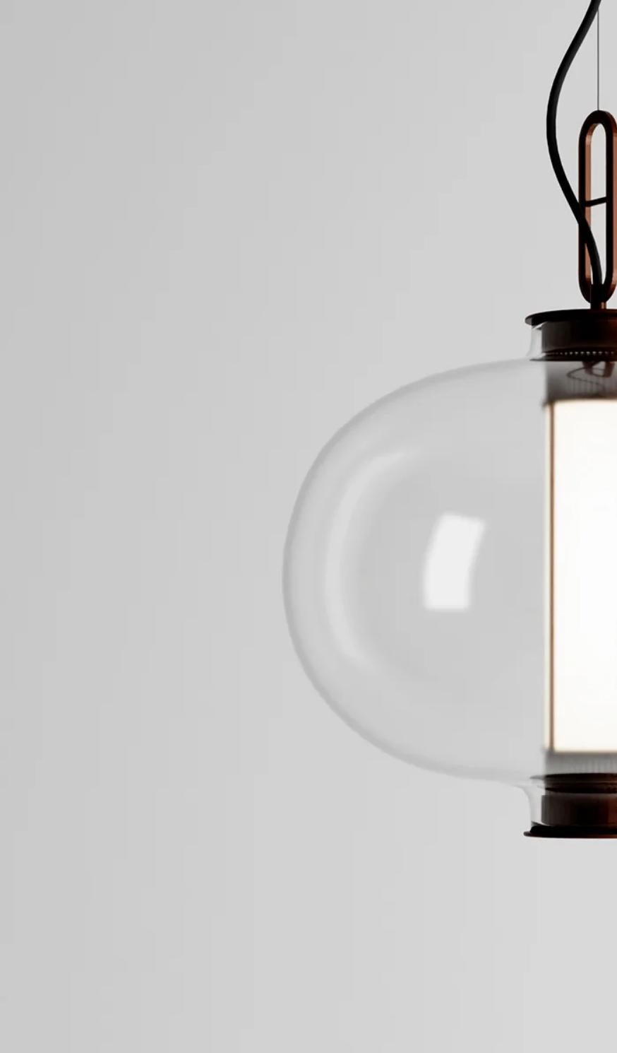 XXI secolo e contemporaneo Neri & Hu Bai T Ma Ma Lampada a Sospensione Per Pararachilna in vendita