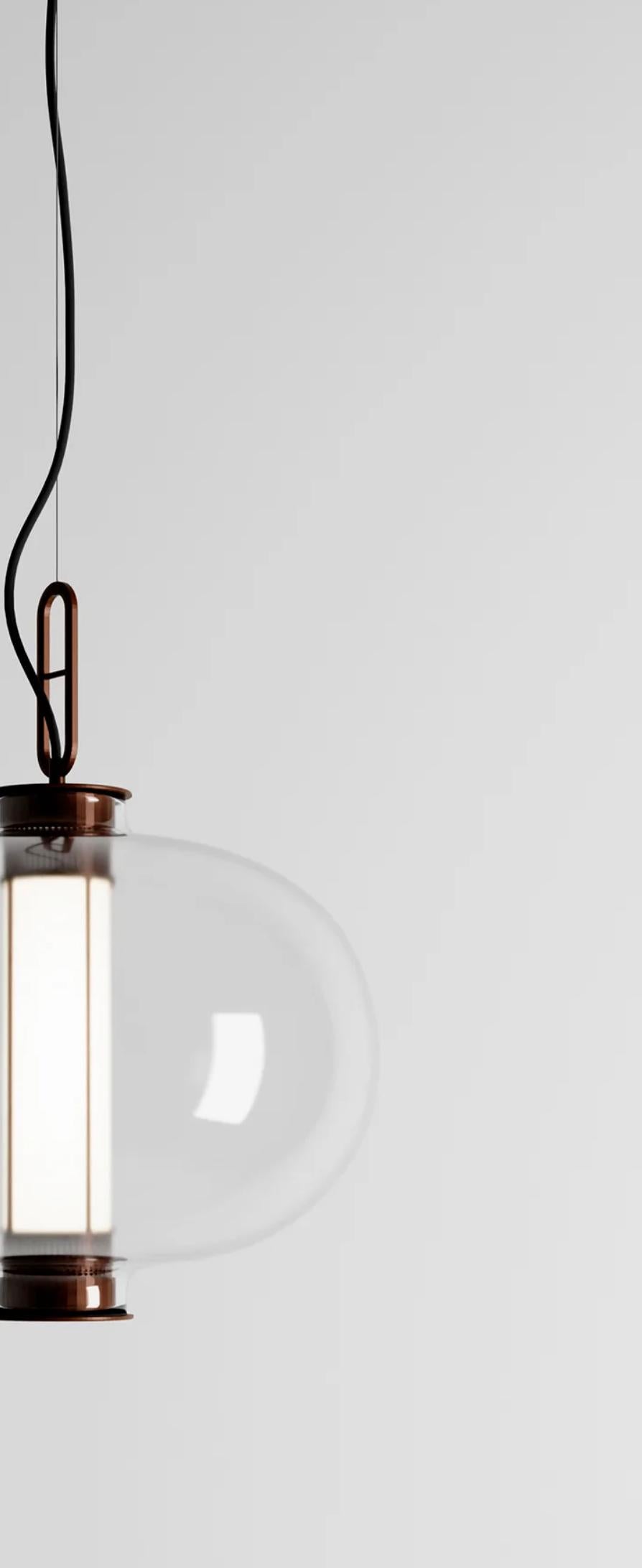 Acciaio Neri & Hu Bai T Ma Ma Lampada a Sospensione Per Pararachilna in vendita