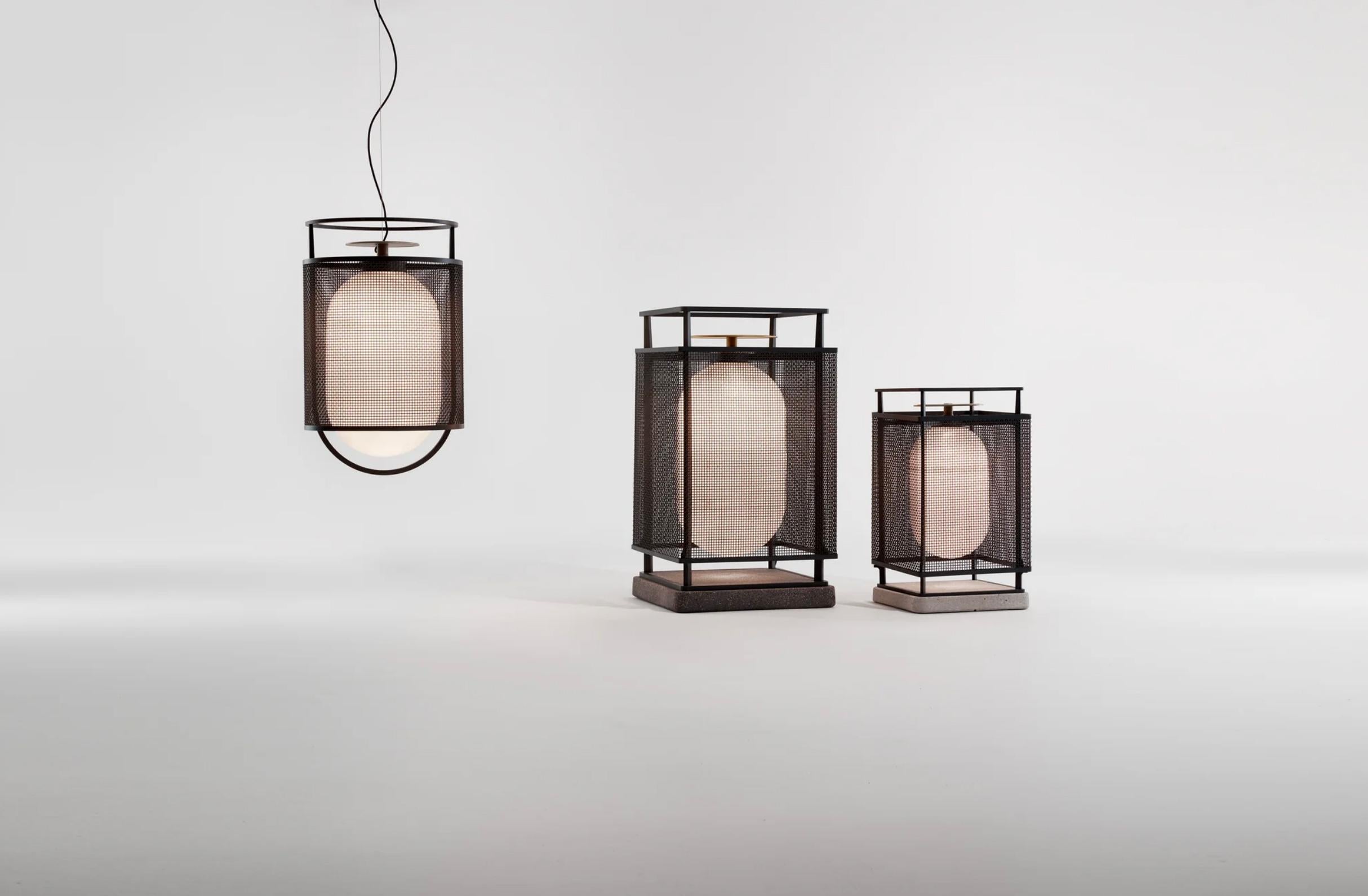 Neri & Hu Denglong P Gr Anthrazit - Grau Basis -Indoor Für Parachilna (Moderne der Mitte des Jahrhunderts) im Angebot