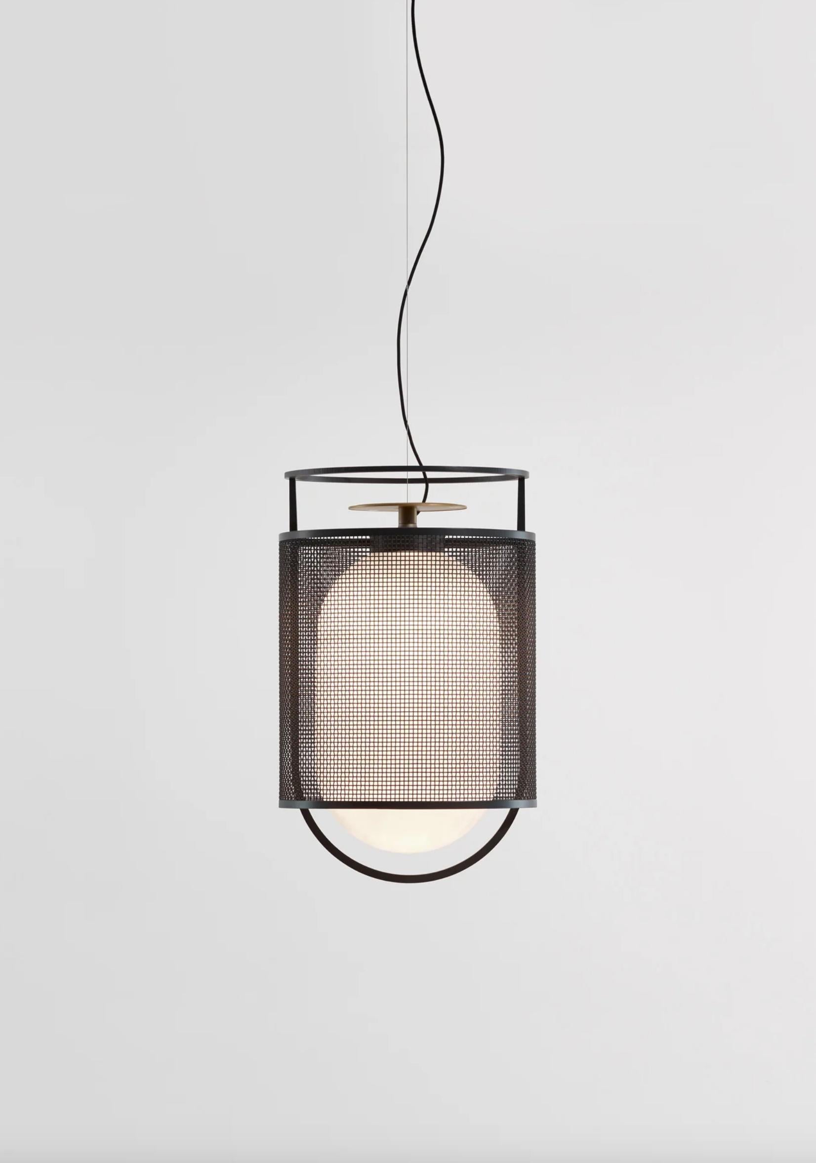 Mid-Century moderno Neri & Hu Denglong T Gr Lampada a Sospensione Per Parachilna in vendita