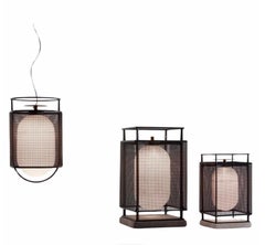 Neri and Hu Set of Three Denglong Floor Table For Parachilna