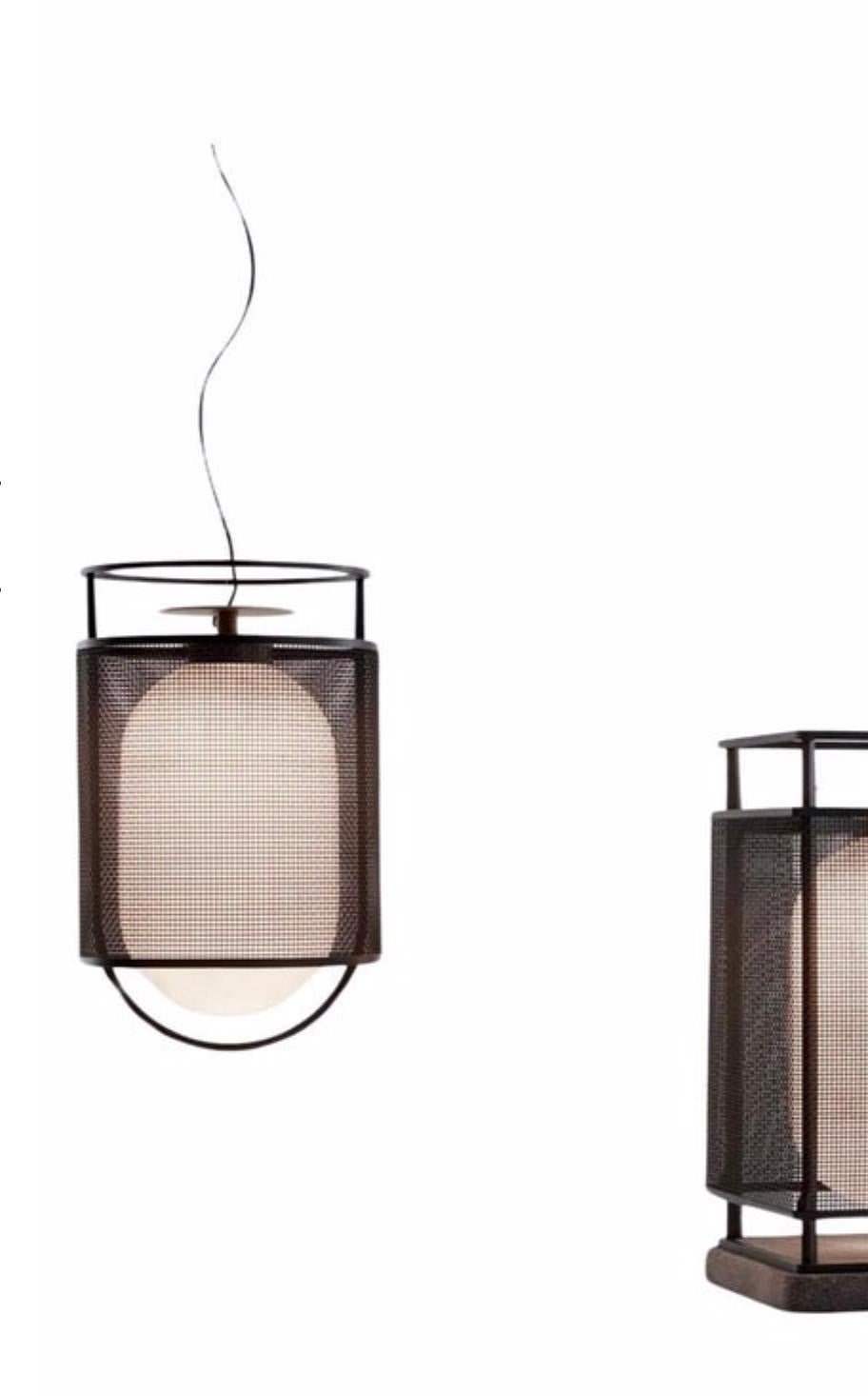 Mid-Century moderno Neri & Hu Set di tre tavoli da terra Denglong per Parachilna in vendita