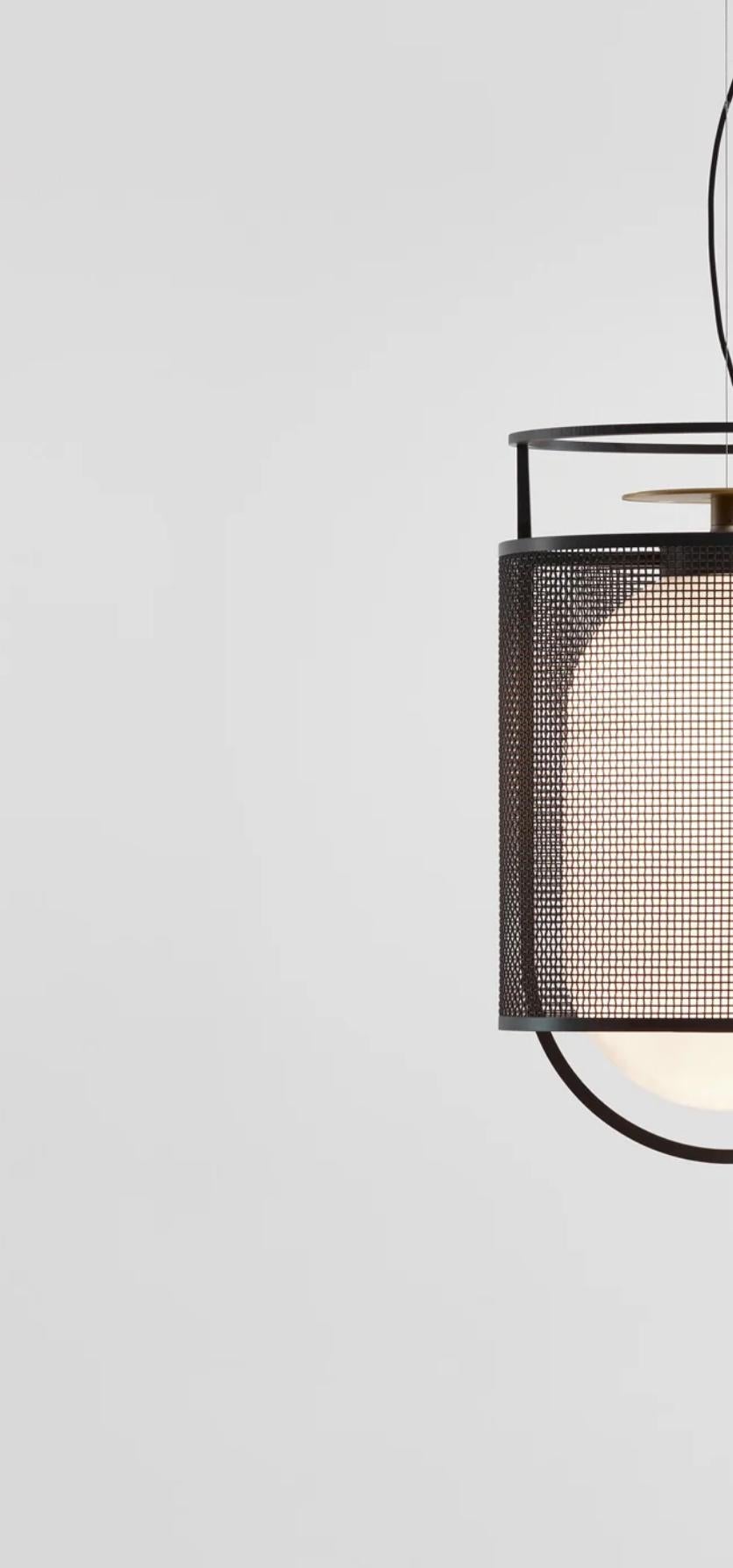 XXI secolo e contemporaneo Neri & Hu Set di due lampade a sospensione Denglong T Pe e T Gr Per Parachilna in vendita