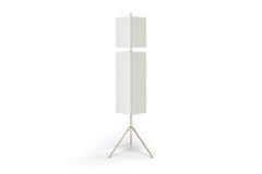 Neri & Hu 3T09 Bronze Structure and Ivory Fabric Floor Lamp for Cassina