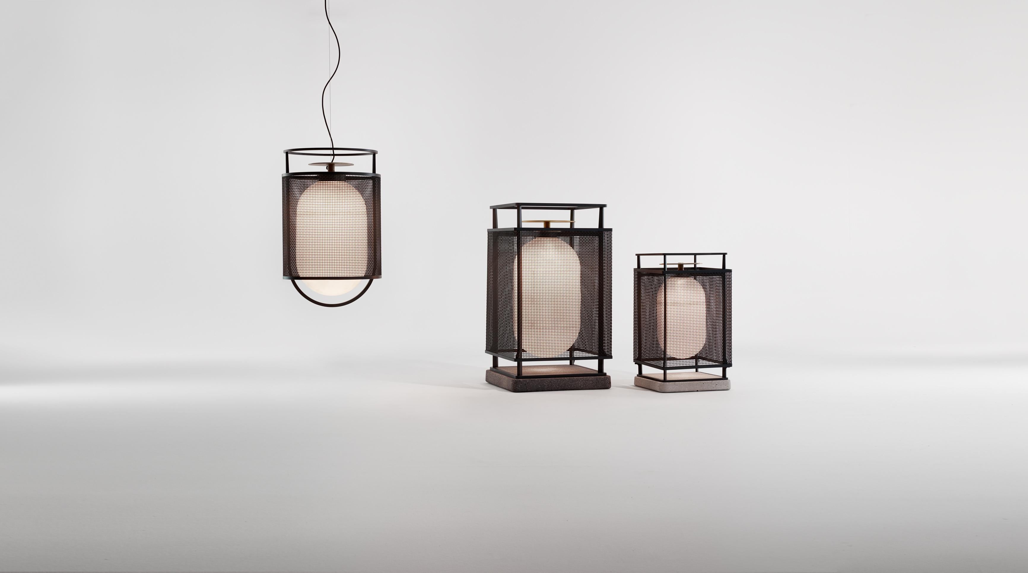 Mid-Century moderno Neri & Hu Denglong T PE, antracite, per interni per Parachilna in vendita