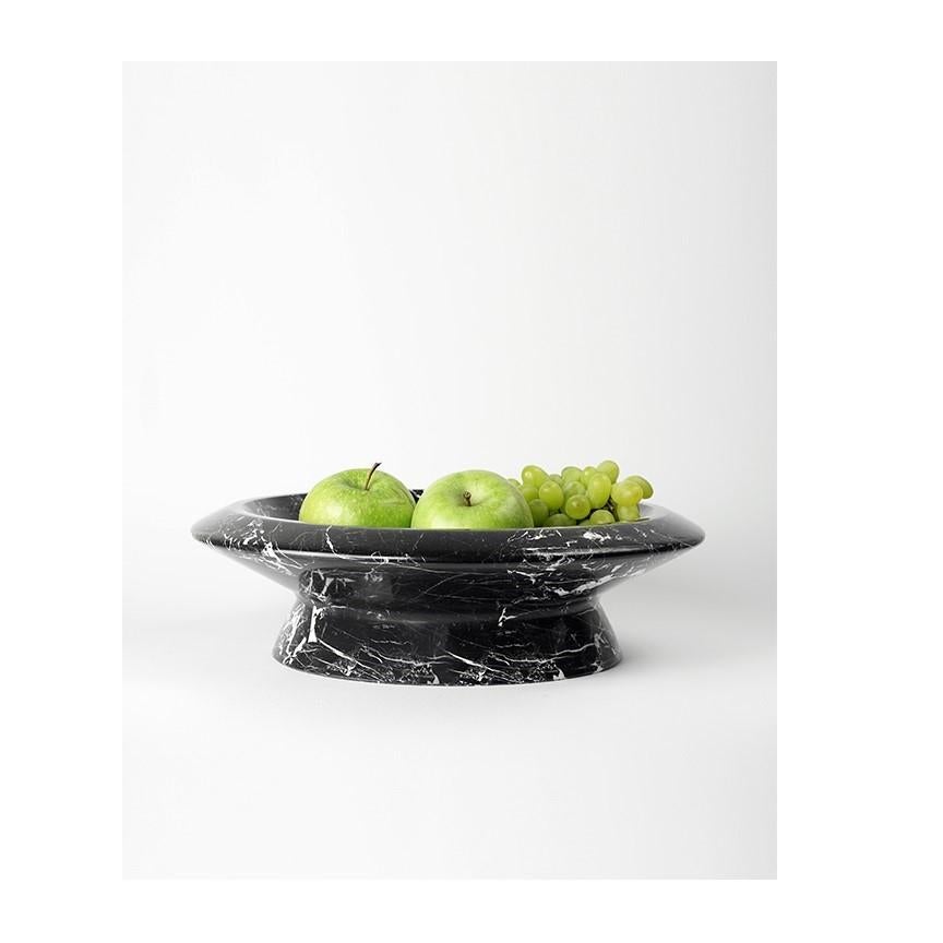 Nero Antico Amaltea by Ivan Colominas
Dimensions: 36.5 x 10 cm
Materials: Nero Antico 

Also available: different marbles.

The collection is a tribute to one of Italy’s great masters of design and architecture: Angelo Mangiarotti, creator of