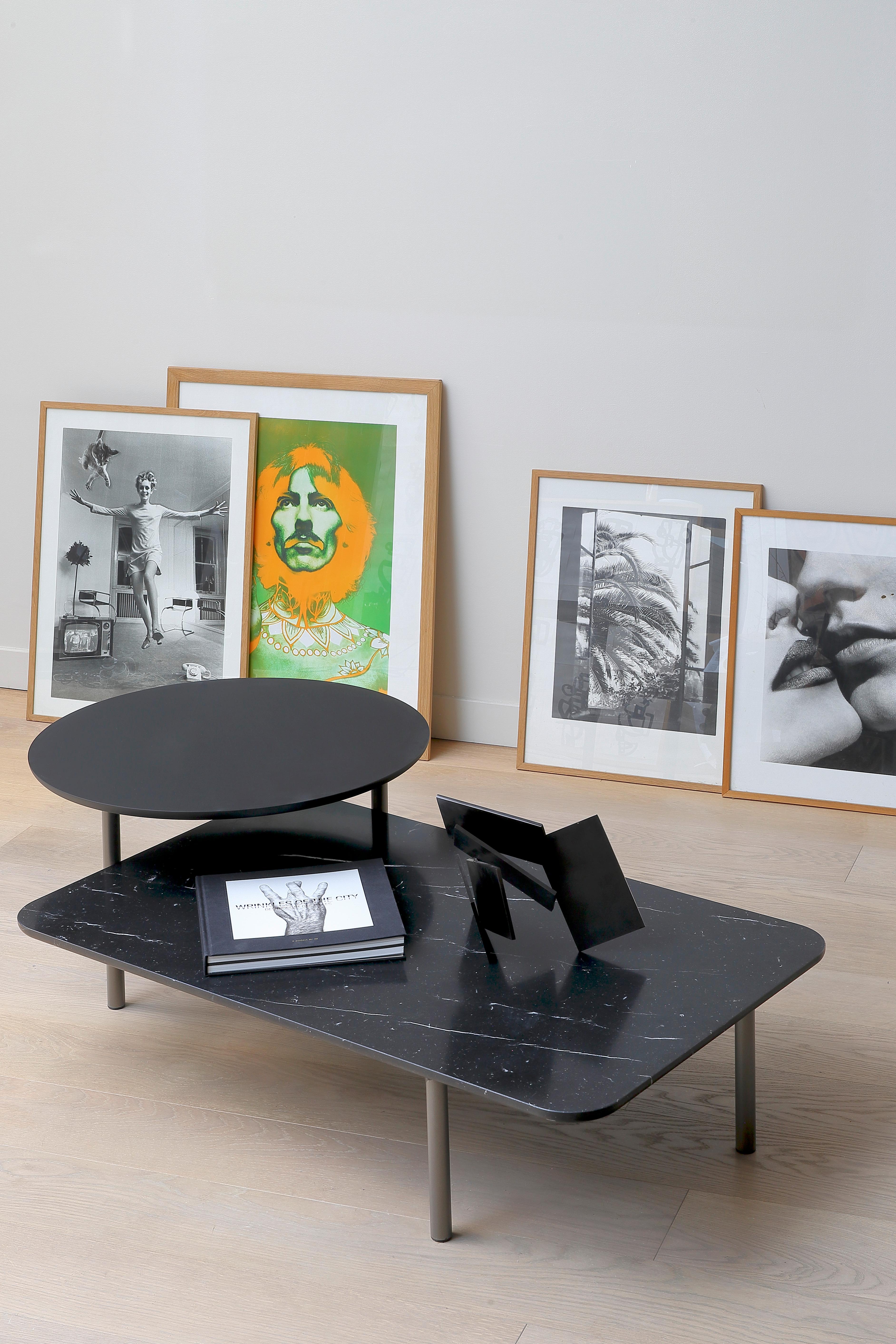 Table basse à plateau en marbre Nero de Rodolfo Dordoni Neuf - En vente à Geneve, CH