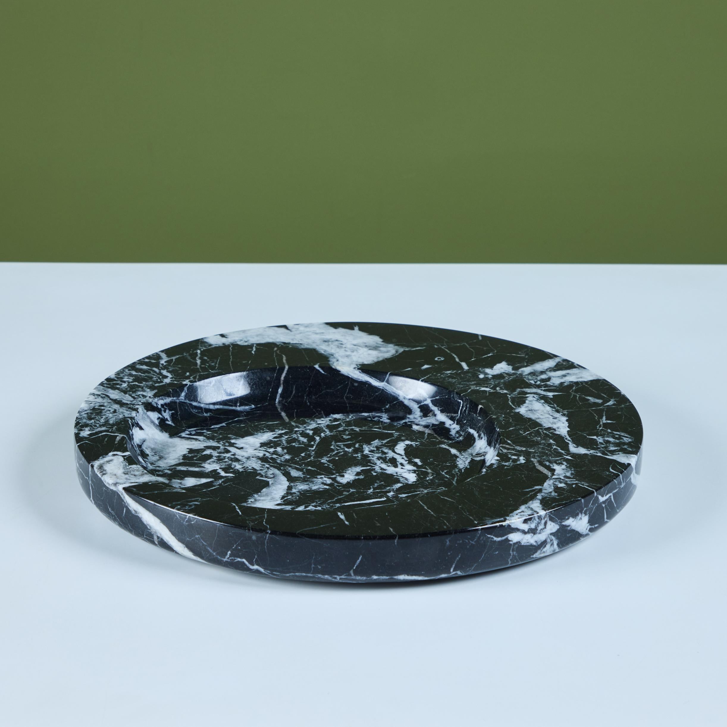 Plato de Mármol Nero Marquina en venta 3