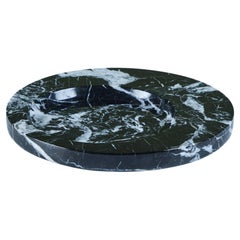 Plato de Mármol Nero Marquina