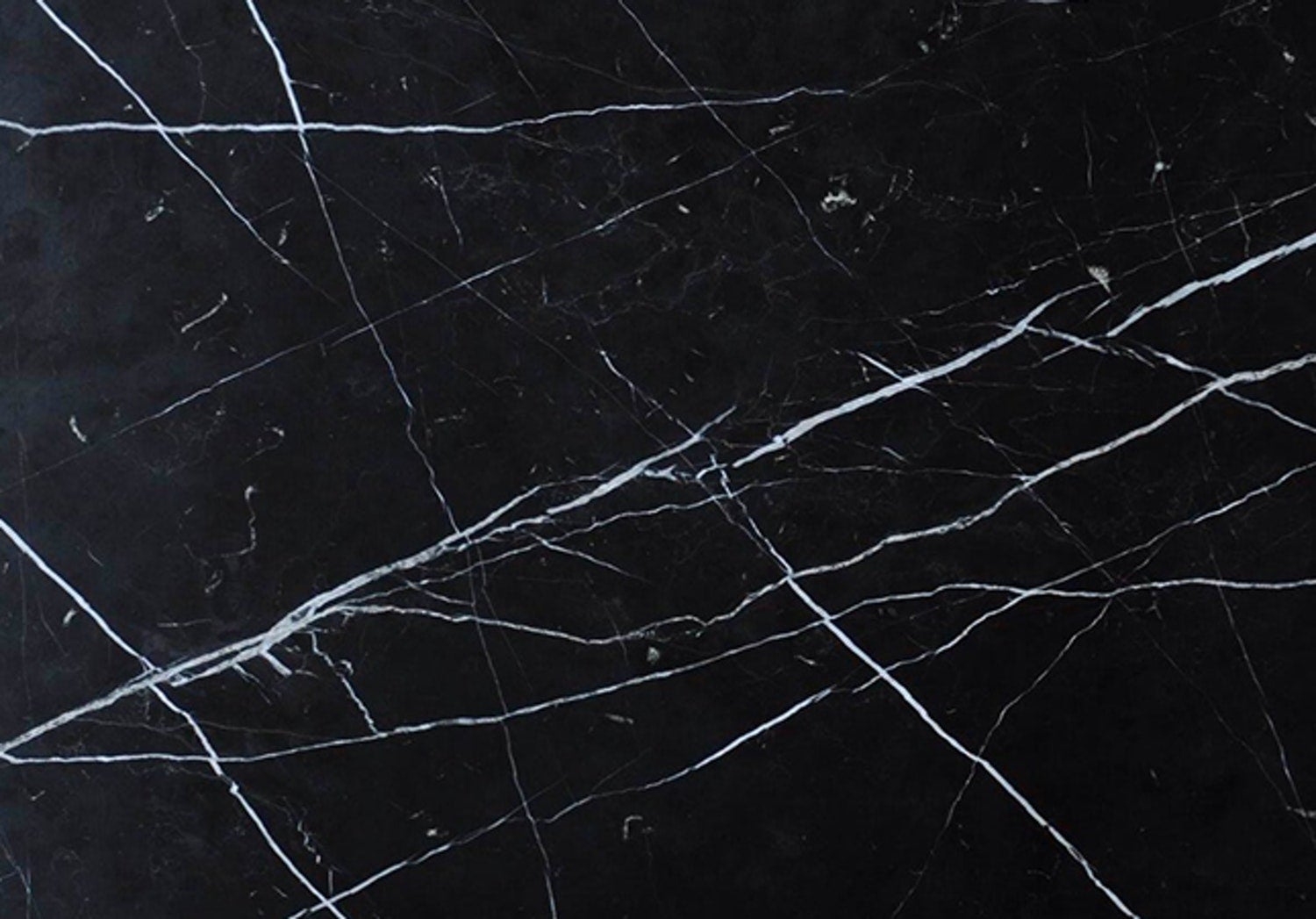 Nero Marquina Marble Sample for Jean Side Table