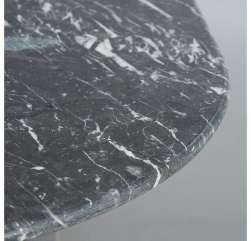 Tavolo in marmo Nero Marquina, Italia, 1970 In condizioni buone in vendita a Torino, IT