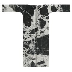 Consola de mármol Nero Marquinia T-02 by Serafini