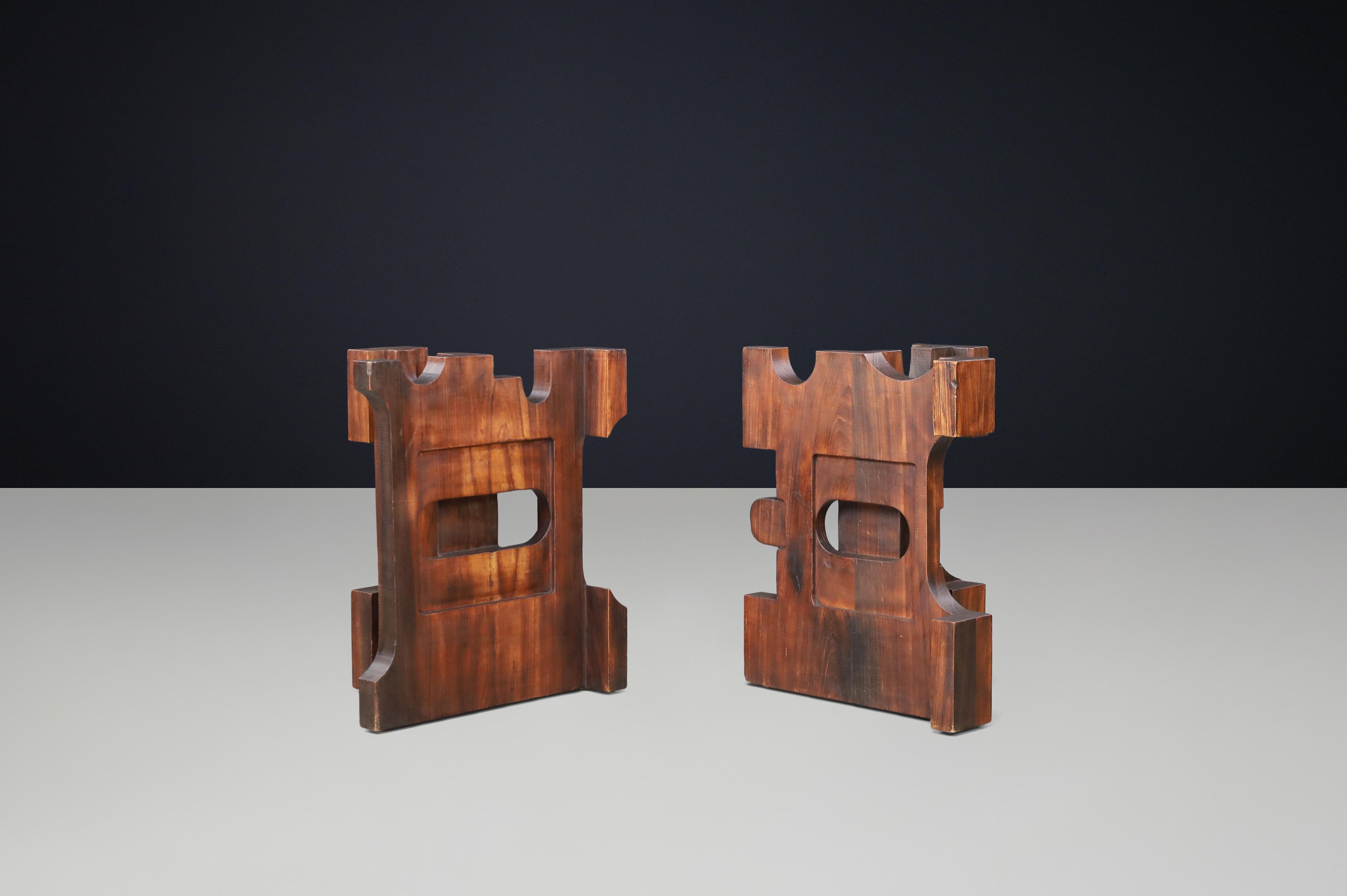 Nerone Ceccarelli pour Gruppo NP2 - Table à manger ou bureau sculptural, Italie, 1982 en vente 6