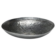 Nerone e Patuzzi etched aluminium bowl Italy 1975