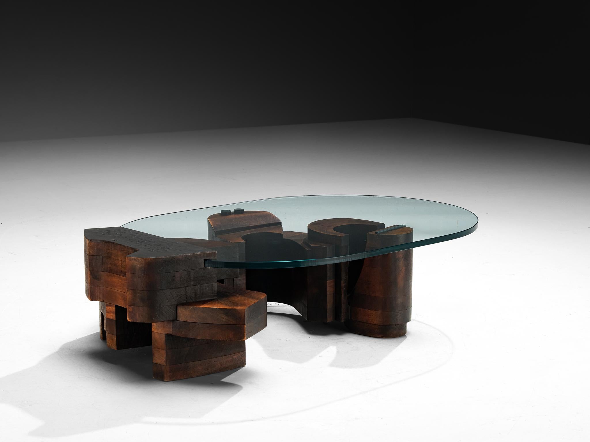 Italian Nerone Giovanni Ceccarelli Rare Coffee Table