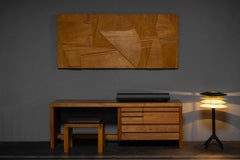 Nerone Patuzzi panel mural abstracto Forme e Superfici Italia 1978