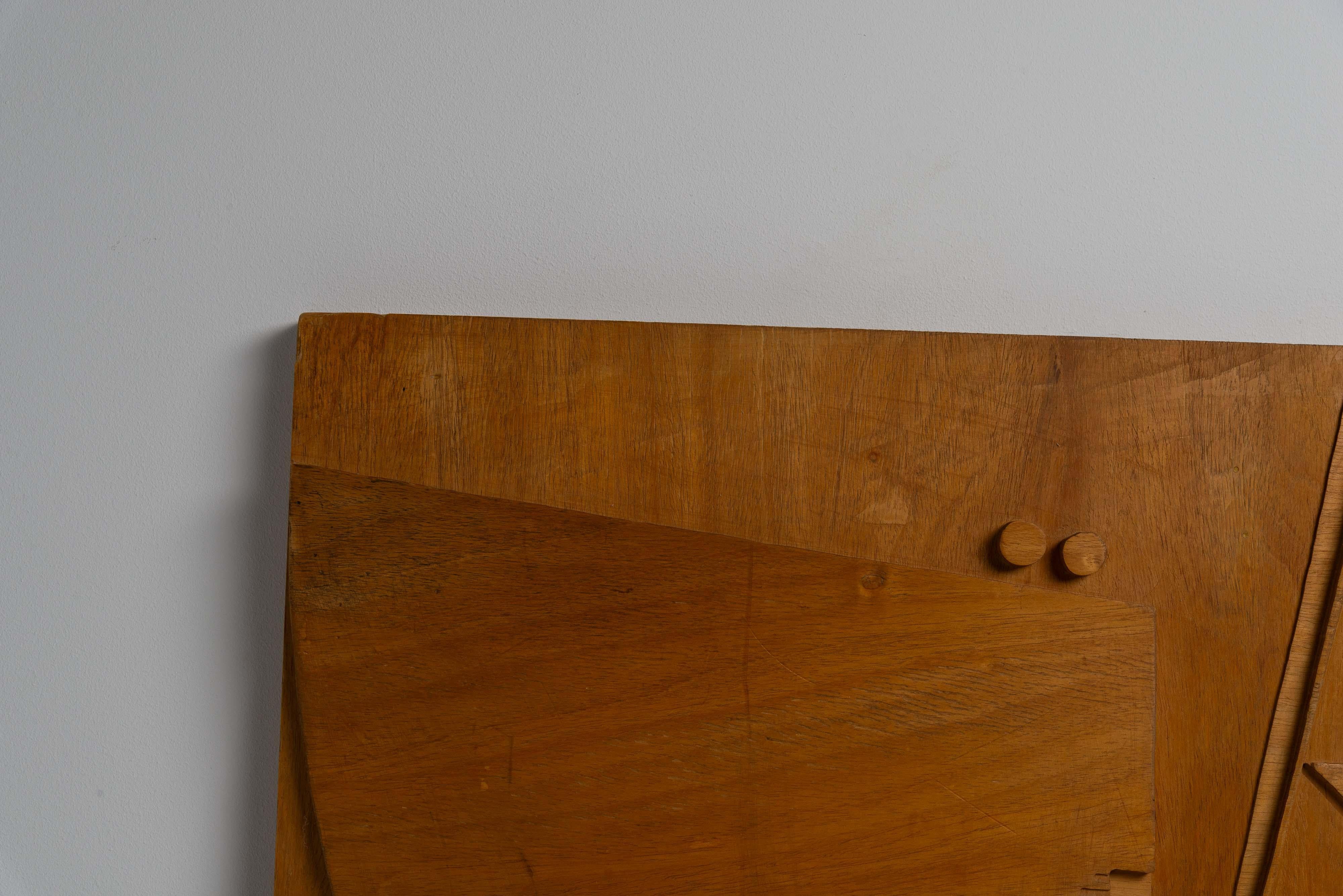 Nerone Patuzzi abstract wall panel Forme e Superfici Italy 1978 In Good Condition In Roosendaal, Noord Brabant