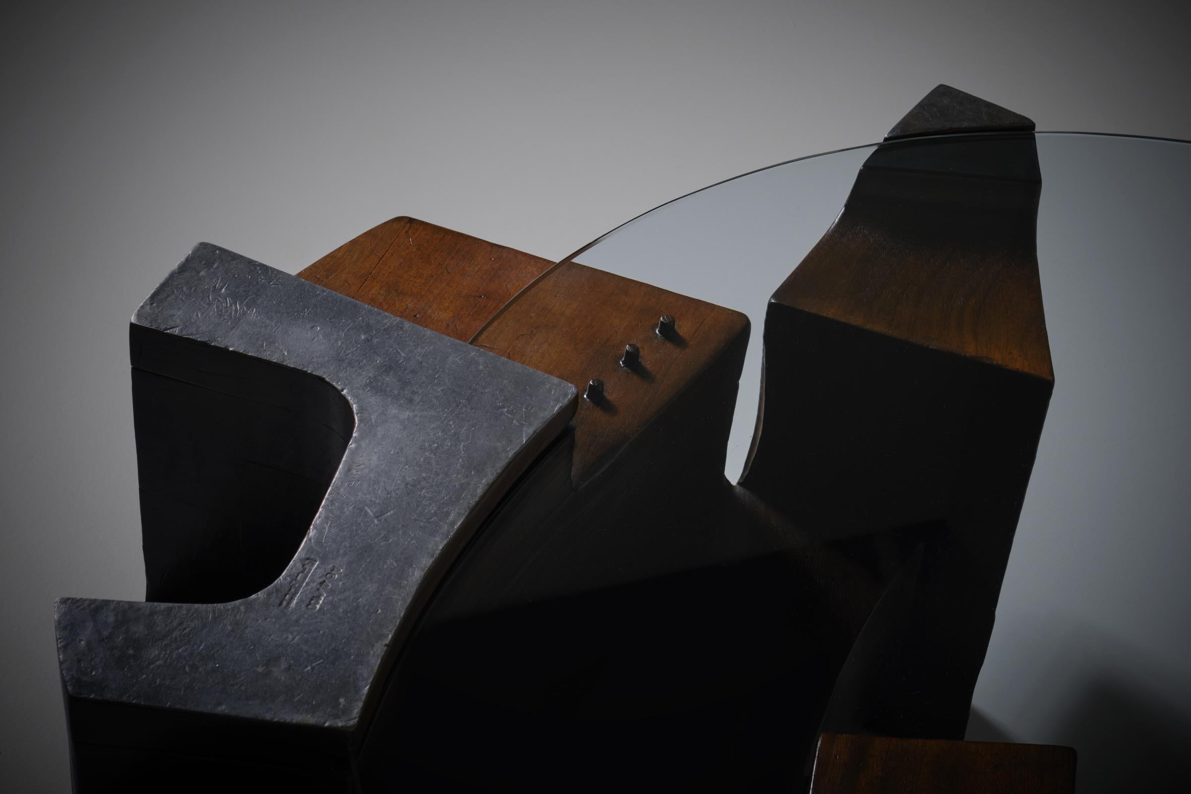 Nerone & Patuzzi Coffee Table for Gruppo NP2, Italy 1970s In Good Condition In Rotterdam, ZH