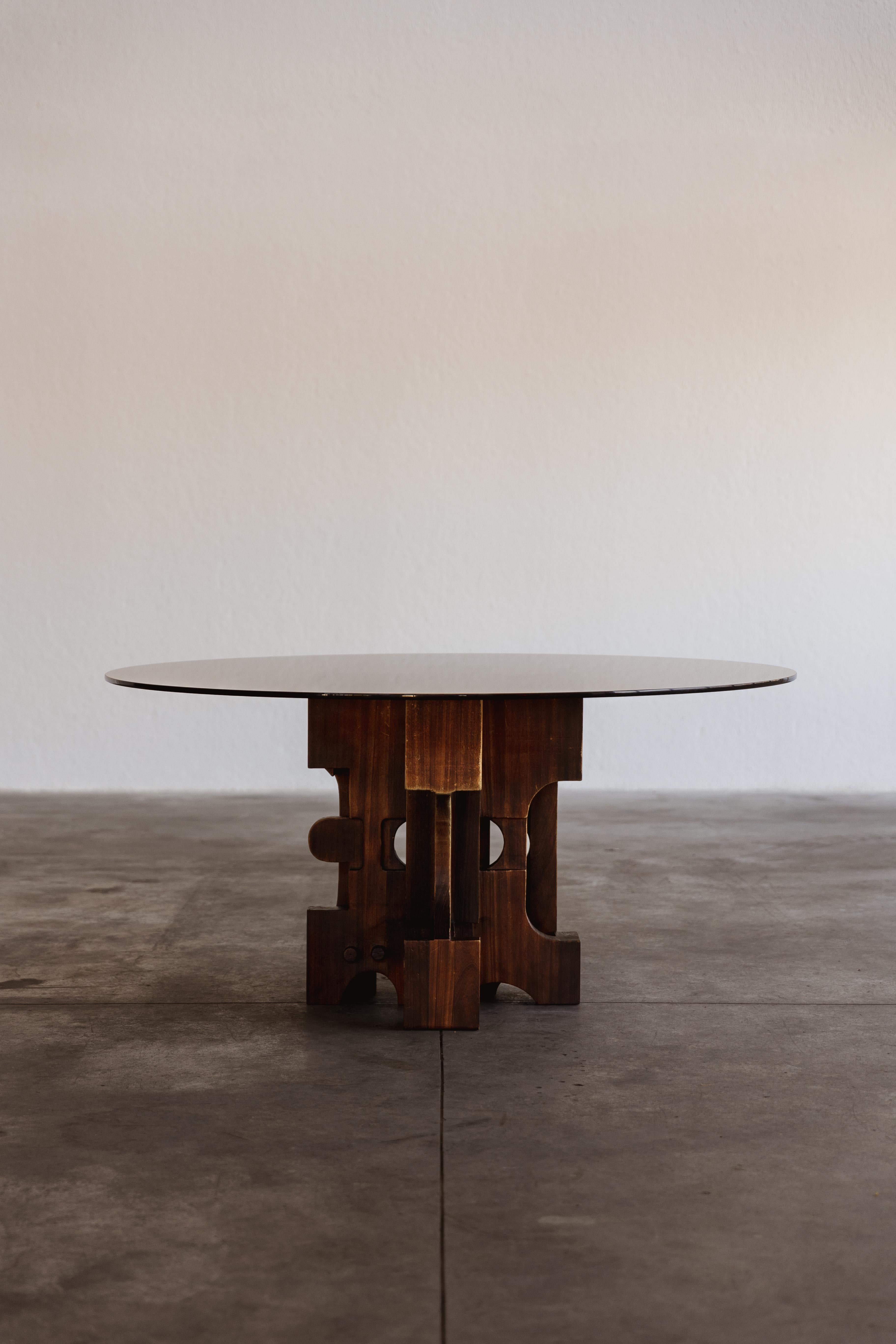 Nerone & Patuzzi Dining Table for Gruppo NP2, 1970s For Sale 4